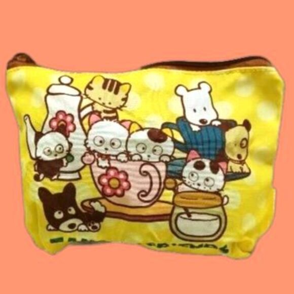 Tama And Friends Zipper Cosmetics Pouch - Picture 1 of 4